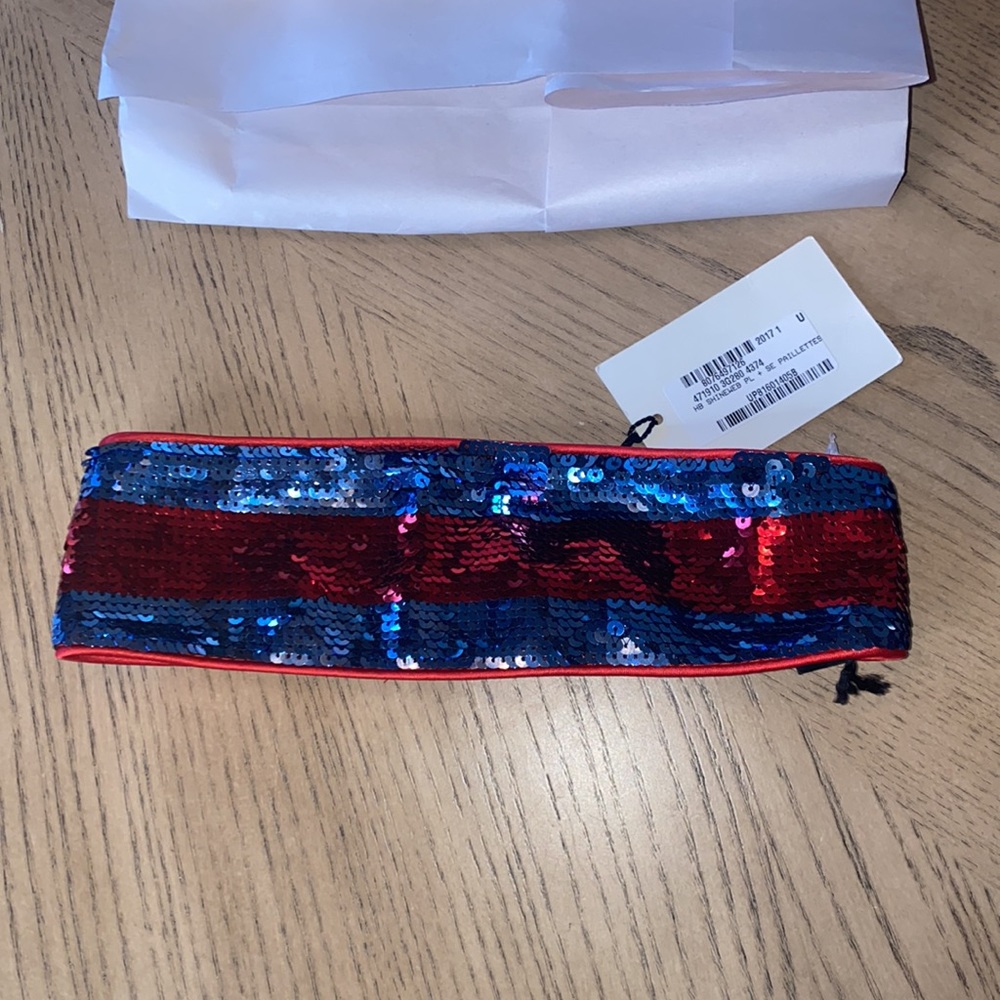 ❤️ Authentic Gucci Sequined Headband - Picture 4 of 6